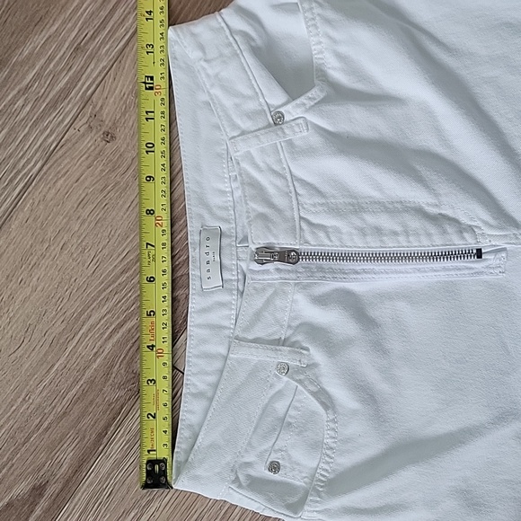 Sandro Paris High Waist Slim Fit Size 38 - Picture 5 of 16